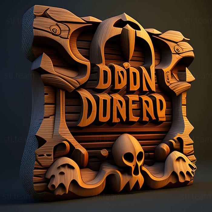 3D model Dungeon Defenders game (STL)